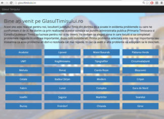 Glasultimisului.ro – spune-ti problemele pe primul primul site creat pentru cetateni in vederea implicarii lor in deciziile luate de administratie (P)