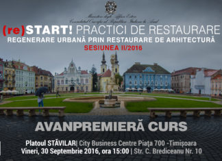 PRACTICI DE RESTAURARE – Restaurarea clădirilor de patrimoniu, resortul pentru o identitate comună
