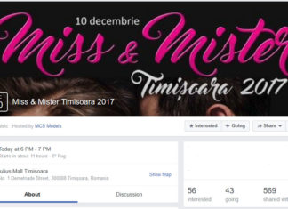 O firmă obscură de modeling din Timișoara organizează ilegal concursul „Miss și Mister Timișoara 2017” la Iulius Mall