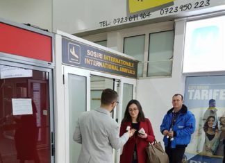 Mărțișoare la Aeroportul Timișoara