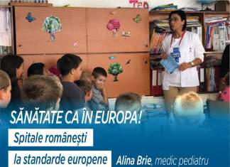 Dr. Alina Brie, medic pediatru, președinte organizația de femei ALDE Timiș: ALDE va susține toate investițiile în sănătate pentru a ajunge la nivelul standardelor europene! (electoral)