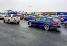 Timpi de așteptare de aproape două ore la vamă, la ieșirea din România