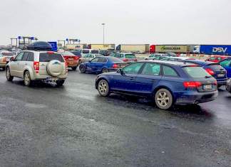 Timpi de așteptare de aproape două ore la vamă, la ieșirea din România