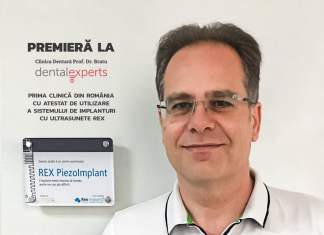 Prima clinică autorizată din România care utilizează sistemul de implanturi cu ultrasunete REX