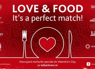 De Valentine’s Day, iubirea și preparatele gastronomice își dau întâlnire în Iulius Town Timișoara