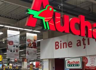 Magazinele Auchan trec pe un program de funcționare zilnică 8.00 – 21.00