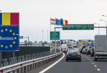 150 de minute de așteptare la ieșirea din țară spre Ungaria. Coloana de autoturisme se întinde pe sute de metri
