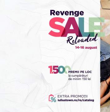 Revenge Sale Reloaded la Iulius Town: discounturi de până la 70% și premii la cumpărături