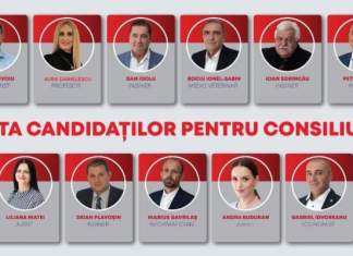 Profesionişti din diverse domenii se regăsesc pe lista de candidaţi a PSD Timiş pentru Consiliul Judeţean Timiş.