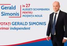 Mesajul lui Gerald Simonis – candidatul cu șanse de a deveni noul primar al Moșniței