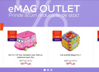 Reduceri de până la 83% la emag doar azi