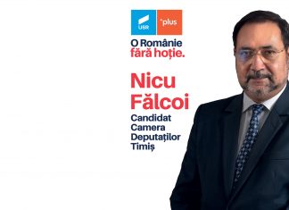 Senatorul USR de Timiș Nicu Fălcoi: “Alianța USR PLUS este pregătită să își asume responsabilitatea guvernării” (P)