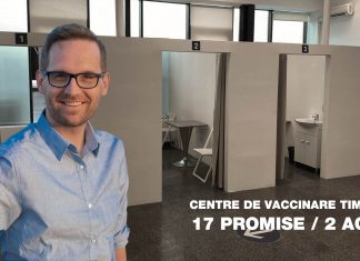 Urât obicei! Timișorenii luați de …. proști de administrația Fritz în privința centrelor de vaccinare