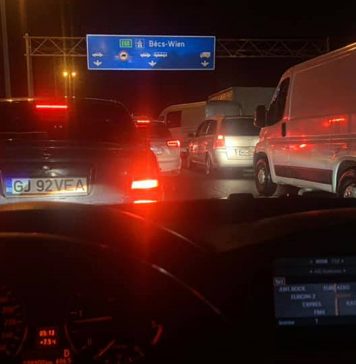 Atenție – cozi kilometrice și timpi de așteptare de peste 5 ore la vama dintre Ungaria și Austria