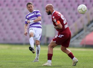 Poli învinsă acasă de Rapid București în play-off. Locul de Liga I începe să se depărteze de Timișoara