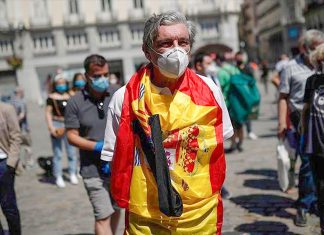 Spania a ieșit din starea de alertă