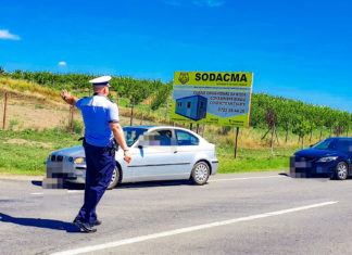 Șofer beat prins de polițiștii rutieri la volan pe Autostrada A1 în dreptul localității Topolovățu Mare. Avea „doar” 1,62 mg/l alcool pur în aerul expirat