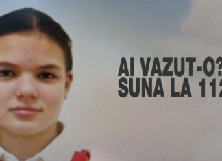 Minoră dispărută – dacă o vezi sună urgent la 112!