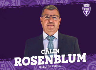 Politehnica Timișoara are un nou director sportiv: Călin Rosenblum