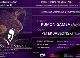 Concerte simfonice ale Filarmonicii Banatul în cadrul Festivalului Internațional George Enescu