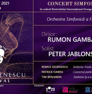 Concerte simfonice ale Filarmonicii Banatul în cadrul Festivalului Internațional George Enescu