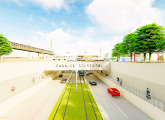 Primăria vrea bani pentru Pasajul Solventul din programul Anghel Saligny. Cum arată viitorul pasaj, printr-un nou set de randări? (galerie foto)