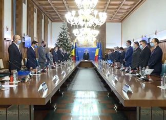 Moment de reculegere înaintea ședinței de Guvern în memoria victimelor Revoluției