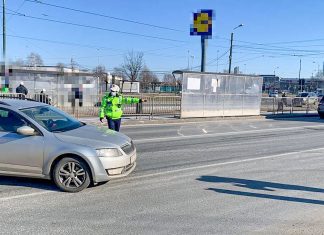 Zeci de șoferi, pietoni și bicicliști amendați de polițiștii rutieri în Timișoara, într-o acțiune de prevenire a accidentelor rutiere