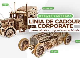 Ugears lanseaza linia de cadouri corporate