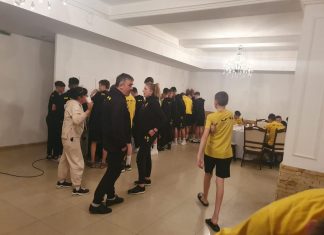 40 de copii ucrainieni din Lviv au venit in pregatire la Biarena Sanandrei