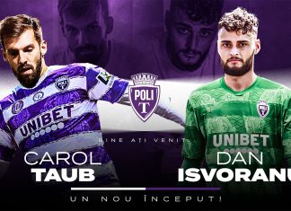 Carol Taub şi Dan Isvoranu au semnat cu Politehnica Timișoara