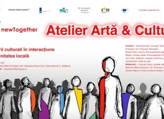 ATELIER #newTogether – Operatorii culturali în interacțiune cu comunitatea locală