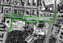 Proiect PMT : noi străzi pietonale și spații verzi în zona centrală și revitalizarea pentru HoReCa a spațiului dintre Ceasul Floral și Piața Sf. Gheorghe