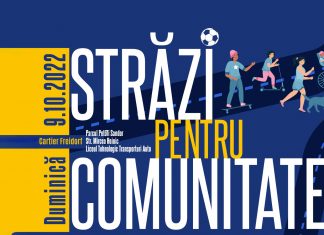 Străzi pentru comunitate – evenimente în zona Freidorf și a parcului Petofi Sandor: concursuri, activități sportive și spectacole pentru copii