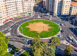 Parlamentarii vor să schimbe regulile de circulație în sensul giratoriu. Din viitoarea definiție a unui sens giratoriu se va elimina ideea de intersecție