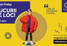 Black Friday aduce „Bucurii pe loc” la Iulius Town, cu reduceri de 70%