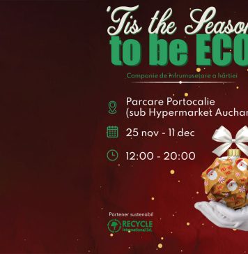 „‘Tis the season to be ECO”. Pregătește-te de sărbători, reciclând și câștigând premii de la Iulius Town!