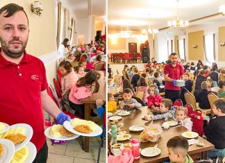 Fapte bune la Șag : „Un număr de 400 de copii preșcolari și școlari beneficiază de masă de prânz gratuită.”