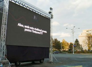 USR Timiș: „Aloo, unde este stadionul promis pentru Timișoara?”