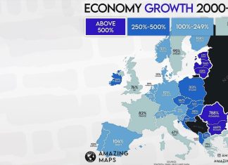România are o creștere economică de 800% în ultimii 22 de ani, cea mai mare din întreaga Uniune Europeană