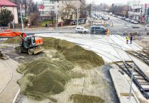 A început montarea liniilor de tramvai pe Calea Bogdăneștilor. Când va fi terminat șantierul?