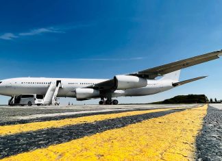 Avion legendar pe pista Aeroportului Internațional „Traian Vuia” din Timișoara