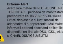 O nouă avertizare meteo RO-ALERT pentru Timișoara – ploi abundende în următoarea oră