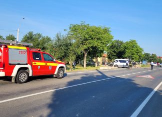 Un băiețel de 3 ani și o femeie, în vârstă de 65 de ani, au fost răniți în urma unui accident la Belinț