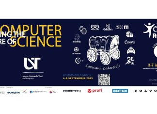 Școala de vară Caravana CoderDojo – Building the Future of Computer Science – a inspirat și educat copiii și tinerii din Timișoara, la UVT