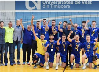 UVT, campioană europeană la volei masculin (video). Campionii, așteptați acasă în seara asta la 22:35