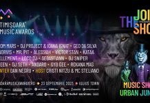 Prima ediție a Timișoara Music Awards la Iulius Town în acest weekend! Premiile muzicale ale celor mai importanți artiști din oraș