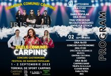 Iris, Tinu Veresezan, Nicoleta Drăgici, festival de dansuri populare și concurs gastronomic la Zilele Comunei Cărpiniș