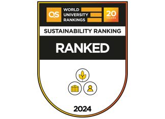 Universitatea de Vest din Timişoara este prezentă în rankingul pe teme de sustenabilitate QS Sustainability Ranking