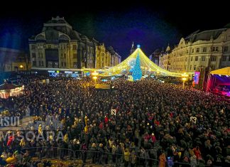 Neda Ukraden a strâns peste 10.000 de timișoreni la concertul din Piața Victoriei. „Zora je” fredonat de public împreună cu artista (video)